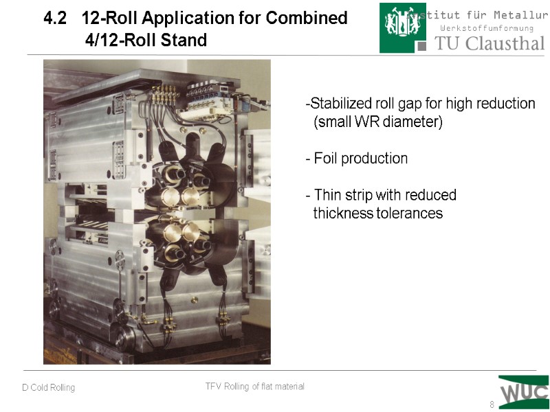 8 4.2   12-Roll Application for Combined      